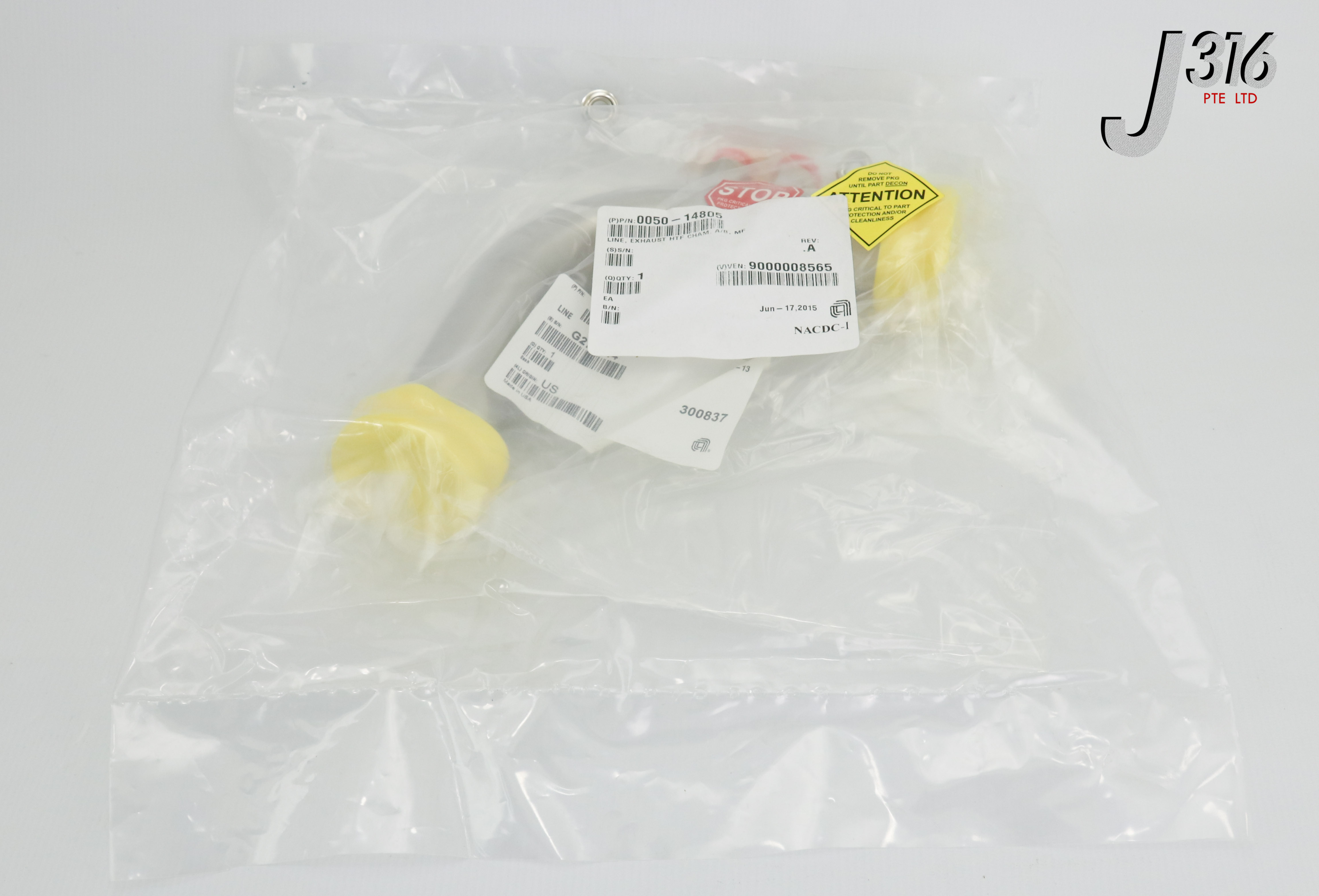 21541 APPLIED MATERIALS LINE, EXHAUST HTF CHAM. A/B, MF (NEW) 0050